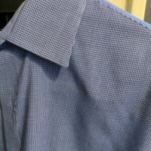 Van Huesen tiny checked button down shirt